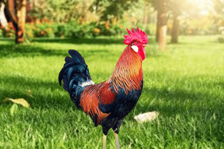 Rooster Of Leghorn Chicken