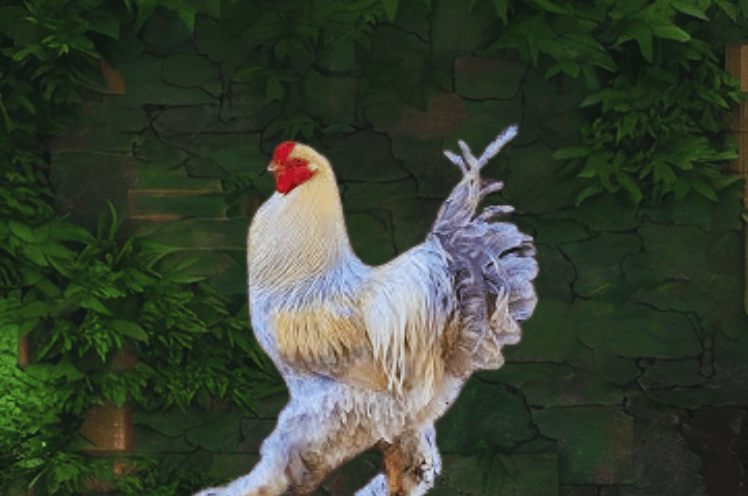 Isabella Brahma Chicken Rooster 