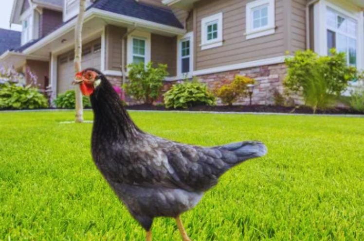 Blue Leghorn Chickens